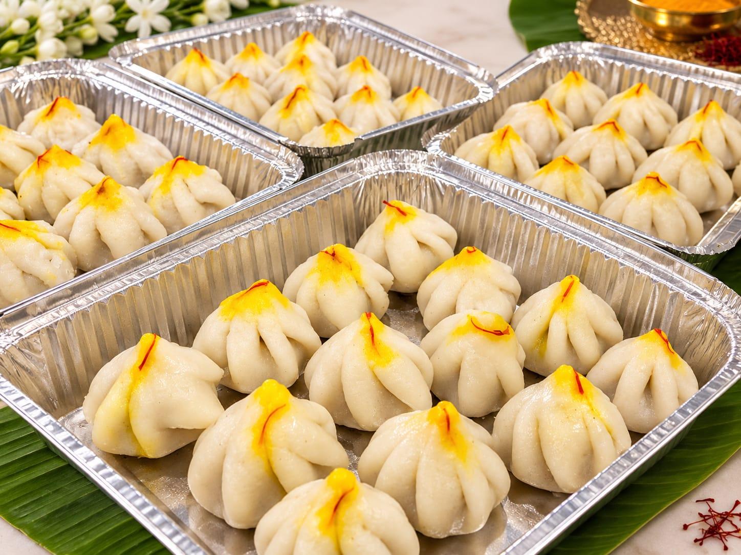 Traditional Steamed Modaks